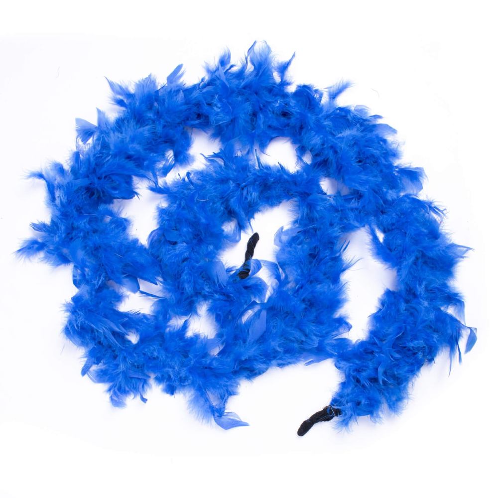 Poizen Industries - Feather Boa - Bleu